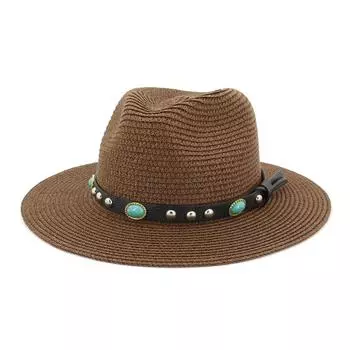 Простая летняя женская пляжная шляпа, женская повседневная панама, мужская джазовая шляпа, женская брендовая женская соломенная кепка с плоскими полями, солнцезащитная шляпа для девочек