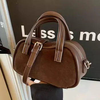 Простая матовая сумка женская сумка осенняя портативная сумка-подушка премиум иностранная ретро сумка-мессенджер хаки