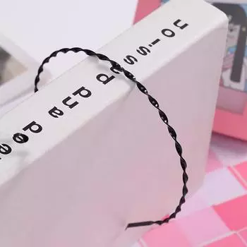 Простая металлическая повязка на голову для мужчин и женщин унисекс в форме волны для мытья лица обруч для волос