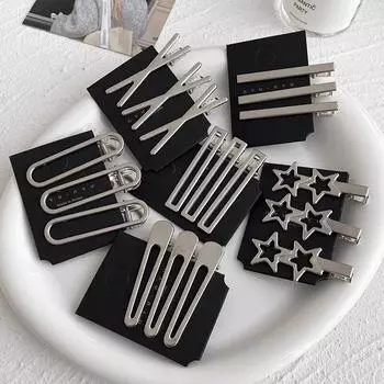 Простая металлическая заколка в виде утконоса, крокодиловая вьющаяся шпилька, заколки, держатель для прически, пушистые корни волос, салонная стрижка, головные уборы, заколки для волос 5pcs