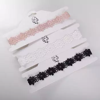 Простая мода, милый стиль, женское ожерелье, кружевное ожерелье, сексуальная цветочная цепочка на ключицу, ювелирные изделия ARI белый