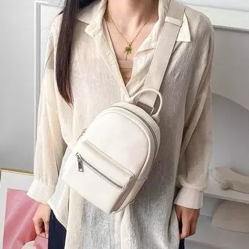 Простая модная и универсальная женская сумка, женская сумка Hundred Matching Chest Bag Crossbody Waist Bag Design Luxury Minimalist синий