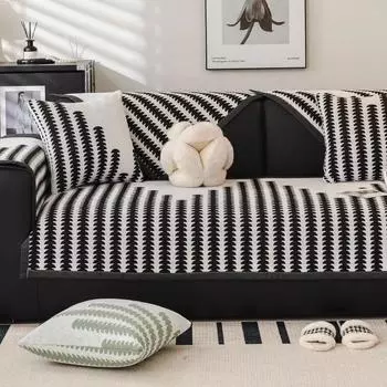 Простая модная подушка для дивана, моющаяся, четыре сезона, универсальный коврик для сиденья, нескользящий защитный чехол для мебели, украшение для гостиной 1seat 70x70cm
