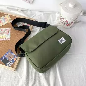 Простая мужская сумка через плечо, новая повседневная женская легкая сумка-мессенджер, мужская сумка-мессенджер, большая вместимость светло-серый