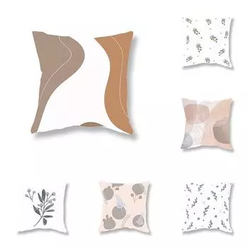 Простая наволочка с геометрическим принтом, комплект в богемном стиле, декор для дивана, офисная игровая подушка для комнаты, домашний декор 40x40cm