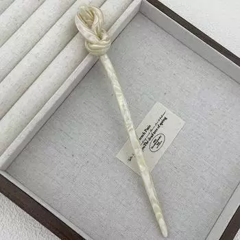 Простая новая конструкция темперамент древний ветер заколка для волос ретро 18,5 см длиной ацетат черепаховый заколка для волос аксессуары для волос Hair Forks