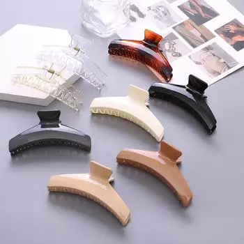 Простая новая ретро заколка с французской тарелкой, новая портативная заколка для волос с хвостиком, женская нескользящая заколка, аксессуары для волос, модные