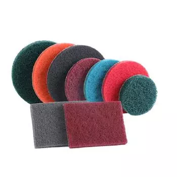 Простая однотонная полирующая салфетка для удаления заусенцев с флокированием и щеткой