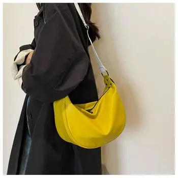 Простая однотонная сумка женская новая осенняя универсальная сумка-мессенджер из ПУ модная сумка через плечо для поездок на работу женская сумка сумки чёрный