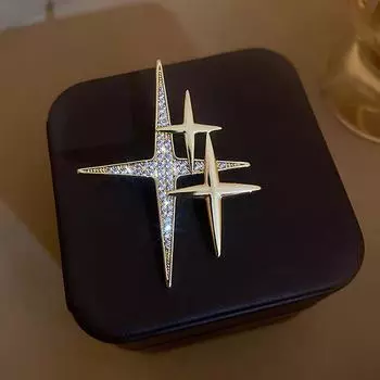 Простая персональная звезда высокого класса брошь Sense милый модный дизайн корсажная булавка для вечернего банкета костюм эмблема ювелирные изделия 1PC
