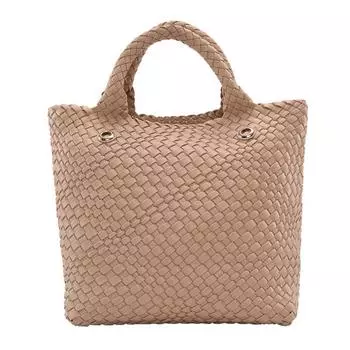 Простая плетеная женская сумка «все в одном», женская сумка через плечо хаки