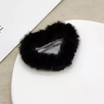 Простая плюшевая заколка для волос со звездой, блестящая заколка со звездой, женская заколка для волос Bb, украшения для волос на голове и спине для женщин и девочек, аксессуары для волос A2