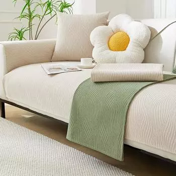 Простая подушка для дивана из синели, новая нескользящая подушка для четырех сезонов, высококачественный кожаный чехол для дивана, тканевая подушка для полотенец 70*70cm