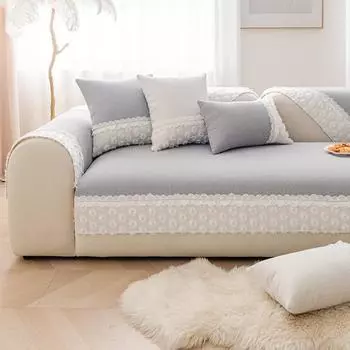 Простая подушка для дивана, новая универсальная подушка для дивана для гостиной, нескользящая осенне-зимняя подушка для спинки дивана, защитная оболочка 70*70cm