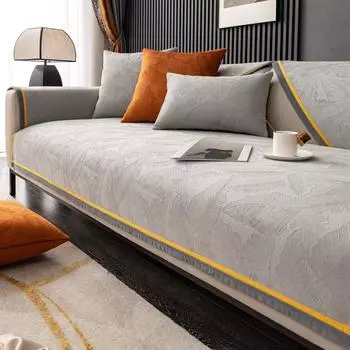 Простая подушка для дивана в скандинавском стиле, универсальная легкая подушка для четырех сезонов, роскошная нескользящая подушка, новый высококачественный чехол для дивана, тканевый чехол 70*70cm