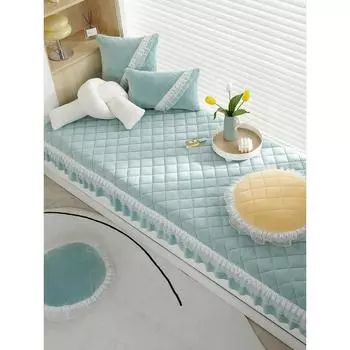 Простая Подушка для подоконника Подушка для карниза Подушка Ins Style Мягкая Подушка для спальни Балкон Татами Подушка 60*150cm