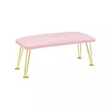 Простая подушка для рук, табурет для рук, коврик для ног, дизайн ногтей, ножка из железной проволоки, большая подушка для рук, кожаная подушка для рук, подсветка для ногтей розовый