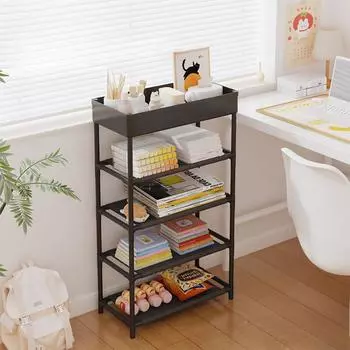 Простая полка для обуви, многослойная бытовая стойка для хранения кроссовок, собранная, портативная, экономящая место полка для организации и хранения обуви