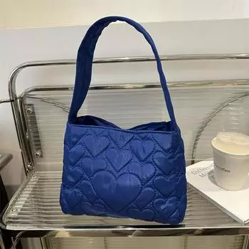 Простая повседневная сумка через плечо Простая повседневная сумка Женская сумка-тоут большой вместимости, новый модный тренд весны 2024 года чёрный