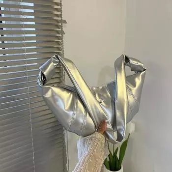 Простая повседневная сумка для пельменей в стиле ретро, летняя новая сумка для почтальона большой вместимости для поездок на работу, сумка для пельменей в стиле ниши чёрный