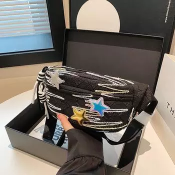 Простая повседневная ветровая сумка женская, маленькая свежая сумка-мессенджер Mori спортивная нагрудная сумка нишевая студенческая универсальная поясная сумка Without pendant белый