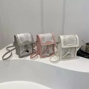 Простая повседневная женская сумка, новая повседневная сумка через плечо, модная ретро и красивая, трендовая маленькая квадратная сумка