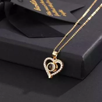 Простая проекция Love You, ключичная цепочка, универсальный темперамент