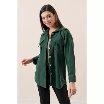 Простая рубашка с двойным карманом