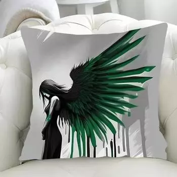 Простая сцена с персонажами пары, обнимающая наволочка-подушка, наволочка для подушки на диван для гостиной автомобиля, роскошная наволочка для подушки для домашнего декора 40x40cm