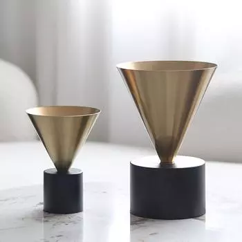 Простая скандинавская креативная ваза, нестандартная, трехмерная, в форме трубы, цветочный сосуд, современная модель, украшение для гостиной, орнаменты