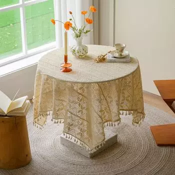 Простая современная обеденная скатерть для чайного стола из хлопка и льна, утолщенная немецкая скатерть, британский тканевый флаг для стола 140*140cm