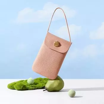 Простая стильная кожаная сумка для мобильного телефона на весну, женская сумка через плечо с кожаной сумкой через плечо для женщин