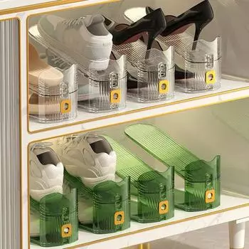 Простая стойка для хранения обуви, нескользящая, для дома