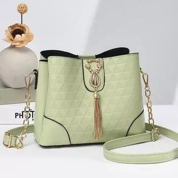 Простая сумка через плечо для женщин высшего качества, элегантный темперамент и мода, большая вместимость, сумка через плечо на одно плечо