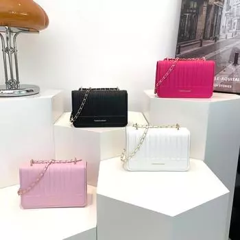 Простая сумка через плечо на одно плечо для лета, новая стильная сумка для женщин, простая модная квадратная сумка, модная маленькая сумка