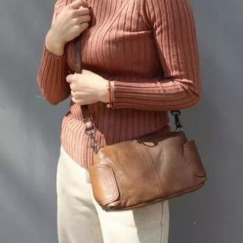 Простая сумка через плечо, высококачественная женская роскошная сумка, женская сумка через плечо из мягкой кожи, маленькая сумка под мышкой