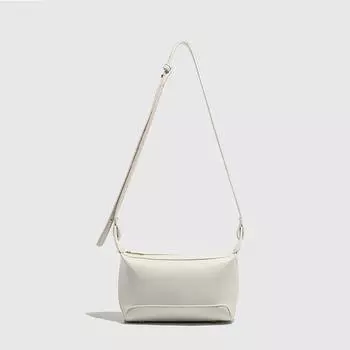 Простая сумка-мешок из искусственной кожи с пельменями, маленькая квадратная сумка через плечо, модная и универсальная женская сумка для поездок на работу, сумка-ланч-бокс для женщин