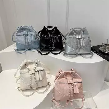 Простая сумка-ведро, новая повседневная сумка большой вместимости для поездок на работу, популярная свежая летняя сумка через плечо