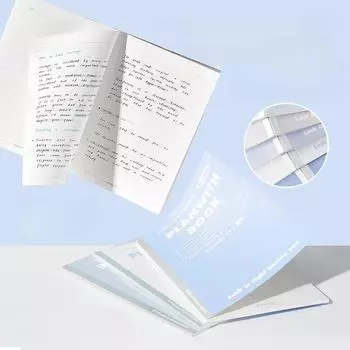 Простая тетрадь для студентов, план книги, канцелярские принадлежности, небольшой свежий дневник, журнал, тетрадь для офиса, школьные принадлежности B5