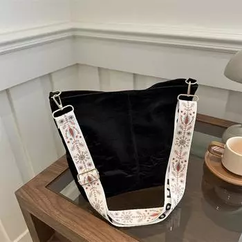 Простая текстура большой емкости сумка-тоут летняя модная сумка-ведро повседневная универсальная сумка-мессенджер серебряный