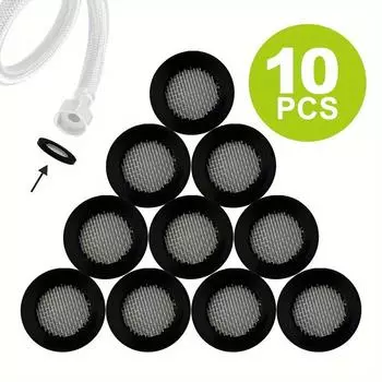 Простая установка без питания! 10 шт. фильтровальных шайб для душевого шланга 1/2 дюйма 10