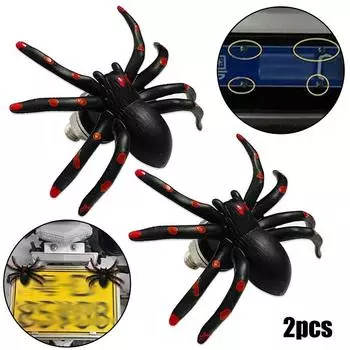 Простая установка паука отделка гайка болт отделка черный и красный