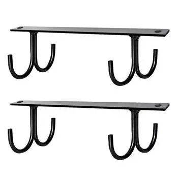 Простая установка под шкафом Крючки для экономии места Крючки для подвешивания чашек