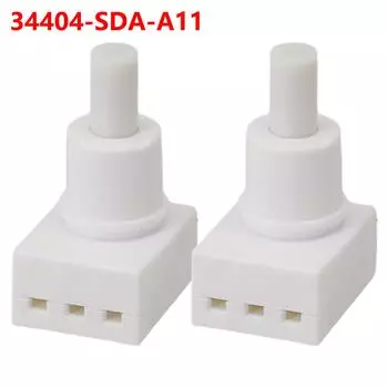 Простая установка, подходит для внутреннего дизайна, 1 пара кнопок, стандартная, 2 шт./комплект, 34404-SDA-A11, высоконадежная кнопка CHINA