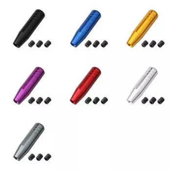 Простая установка универсальной алюминиевой ручки переключения передач Функциональная ручка переключения передач серебряный