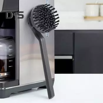 Простая в использовании щетка для кофемашины для эспрессо. Эффективная функциональная щетка для заваривания кофе. 54mm