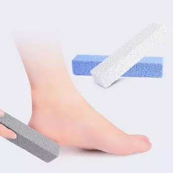 Простая в использовании щетка для отшелушивания ног, идеально подходит, полезный скруббер, средство для удаления огрубевшей кожи, пемза One Size серый