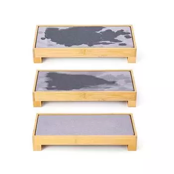 Простая в уходе влагостойкая мыльница из диатомита, быстросохнущая мыльница из диатомита, мыльница с бамбуковой подставкой