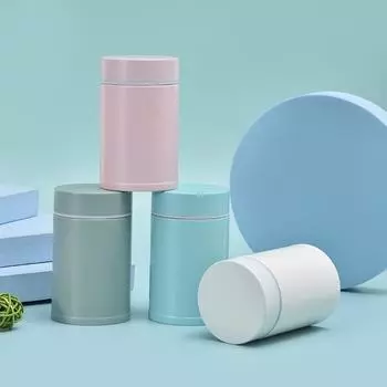 Простая вакуумная чашка из нержавеющей стали 304, серебряное ухо, птичье гнездо, портативная портативная портативная чашка, милая мини-прямая карманная чашка 260ml