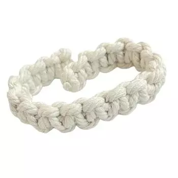 Простая веревка для занавесок из пеньковой хлопчатобумажной веревки в скандинавском стиле, не требующая завязывания, легко придающая форму занавескам, складывающаяся веревка для связывания, украшение для дома белый